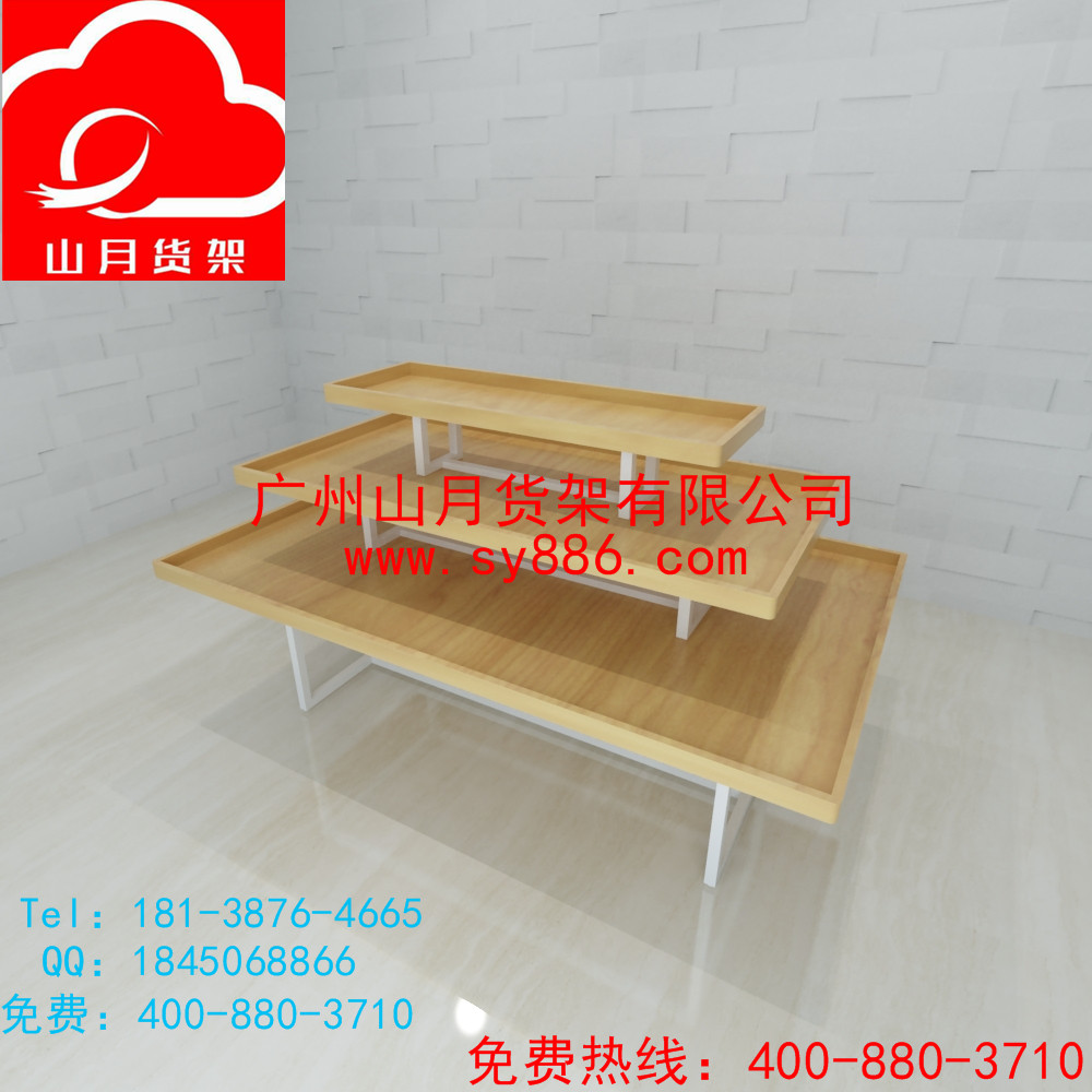 名創優品貨架，十元店貨架