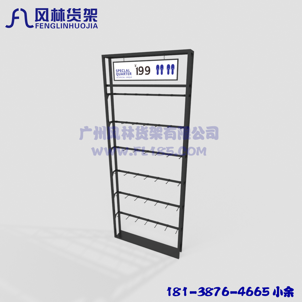 名創優品貨架，十元店貨架