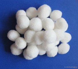 貴州市改性纖維球{sx}眾合凈水材料