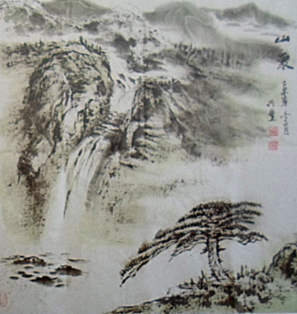 劉興運(yùn)山水畫原始圖片3