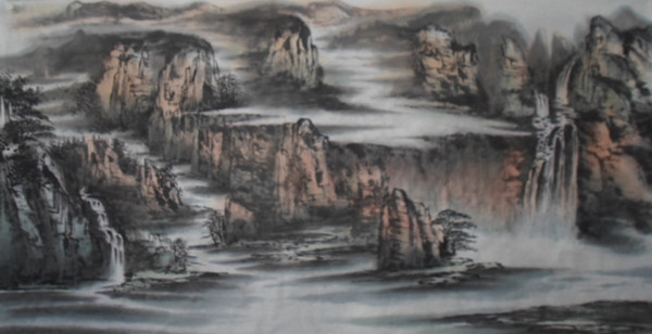 劉興運(yùn)山水畫原始圖片3