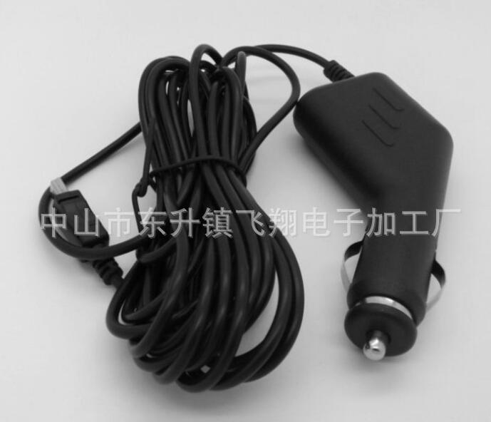 廠家批發(fā),熱銷槍形車充,5V500MA導(dǎo)航車充原始圖片2
