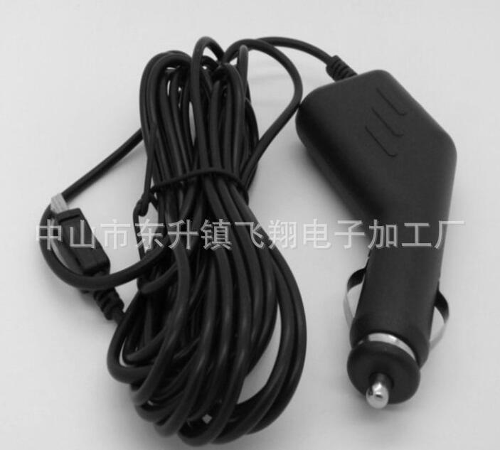 廠家批發(fā),熱銷槍形車充,5V500MA導(dǎo)航車充原始圖片3