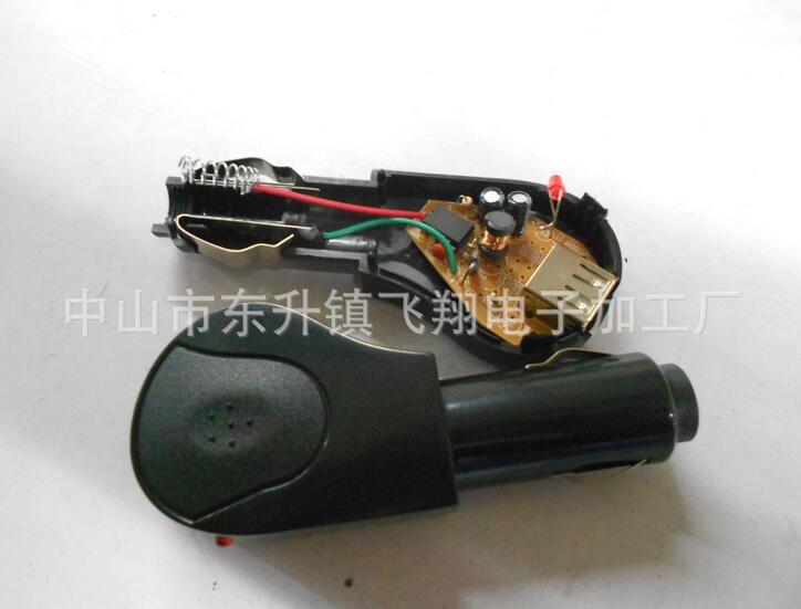 廠家直銷 吉他型5V1AUSB手機車充
