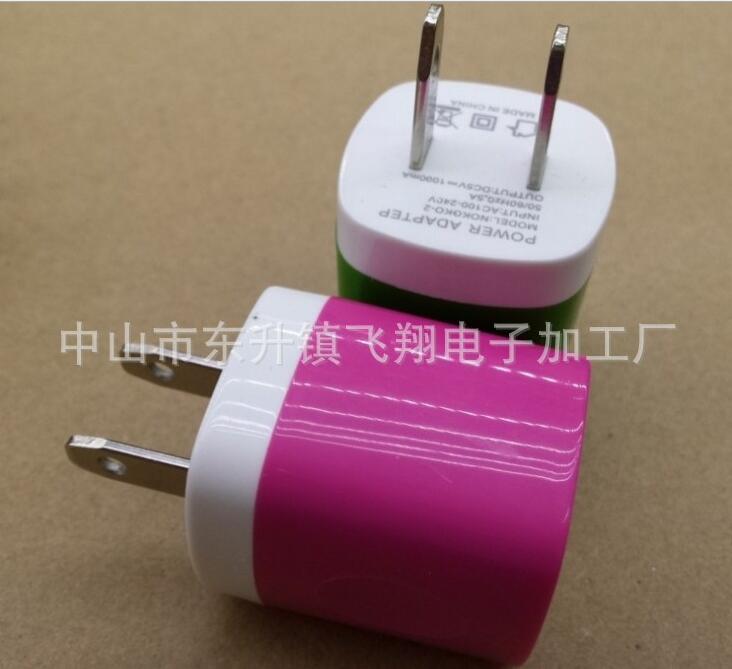 廠家直銷 USB5V500mA 手機充電頭 安卓手機通用