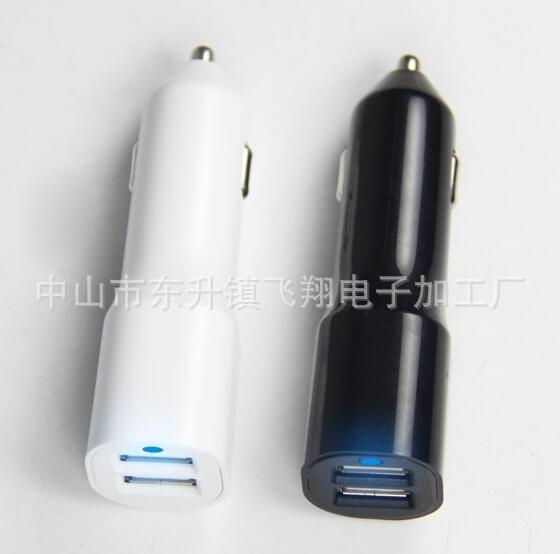 廠家直銷,5V2.1A雙USB車載充電器原始圖片3