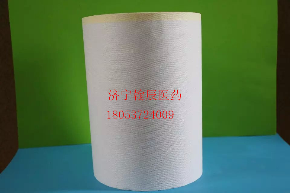 濟(jì)寧翰辰供應(yīng)成卷的膏藥布 白色水刺布醫(yī)用卷材廠家原始圖片2