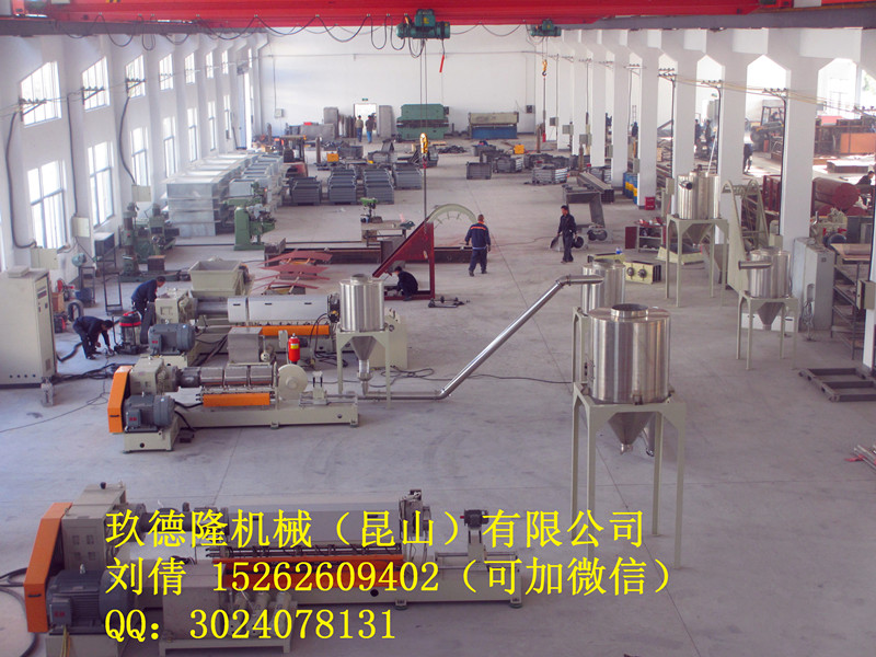 無鹵電纜料造粒機, 電纜料造粒機, 電纜料顆粒機原始圖片2