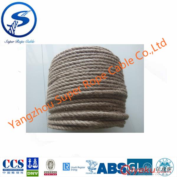 揚(yáng)州廠家直銷4-56mm黃麻繩，黃麻捆扎繩原始圖片2