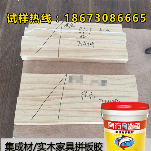 6.找實木拼板膠，先做拼板膠水煮測試，耐水煮才是硬道理原始圖片2