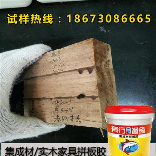 有行鯊魚拼板膠，拼板膠水煮測試超過1000家工廠，始終堅持先測試再交易