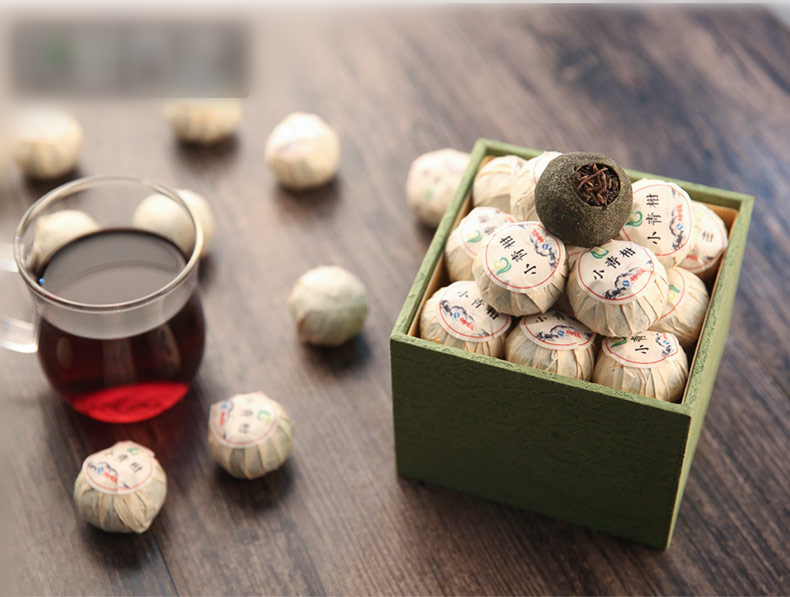 小青柑茶沖泡大全 小青柑批發(fā) 代加工廠家 普洱熟洱新會(huì)陳皮