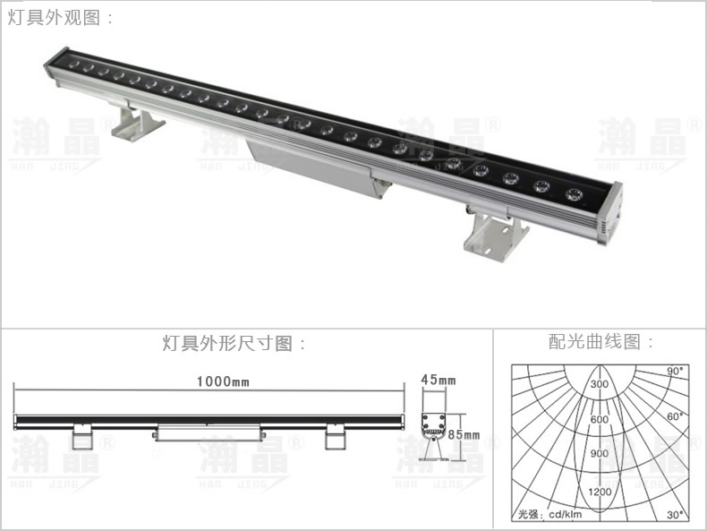24w45ALED洗墙灯