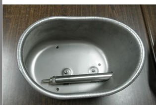 豬場用不銹鋼橢圓形飲水碗養豬設備豬用飲水器廠家直銷多種型號
