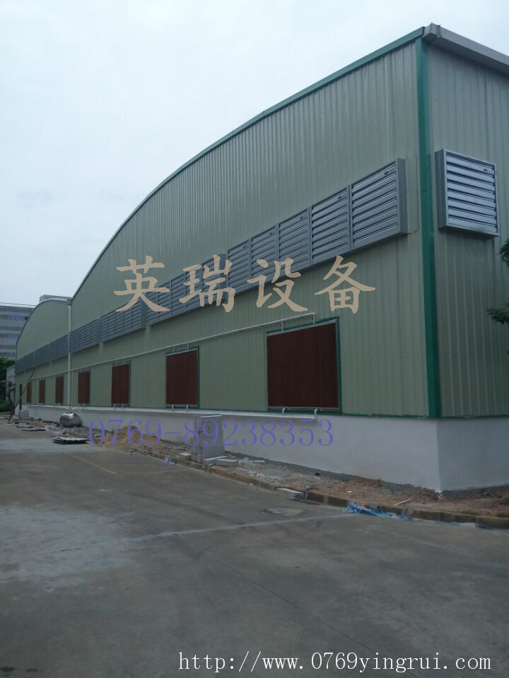 東莞石龍排氣扇通風降溫工程