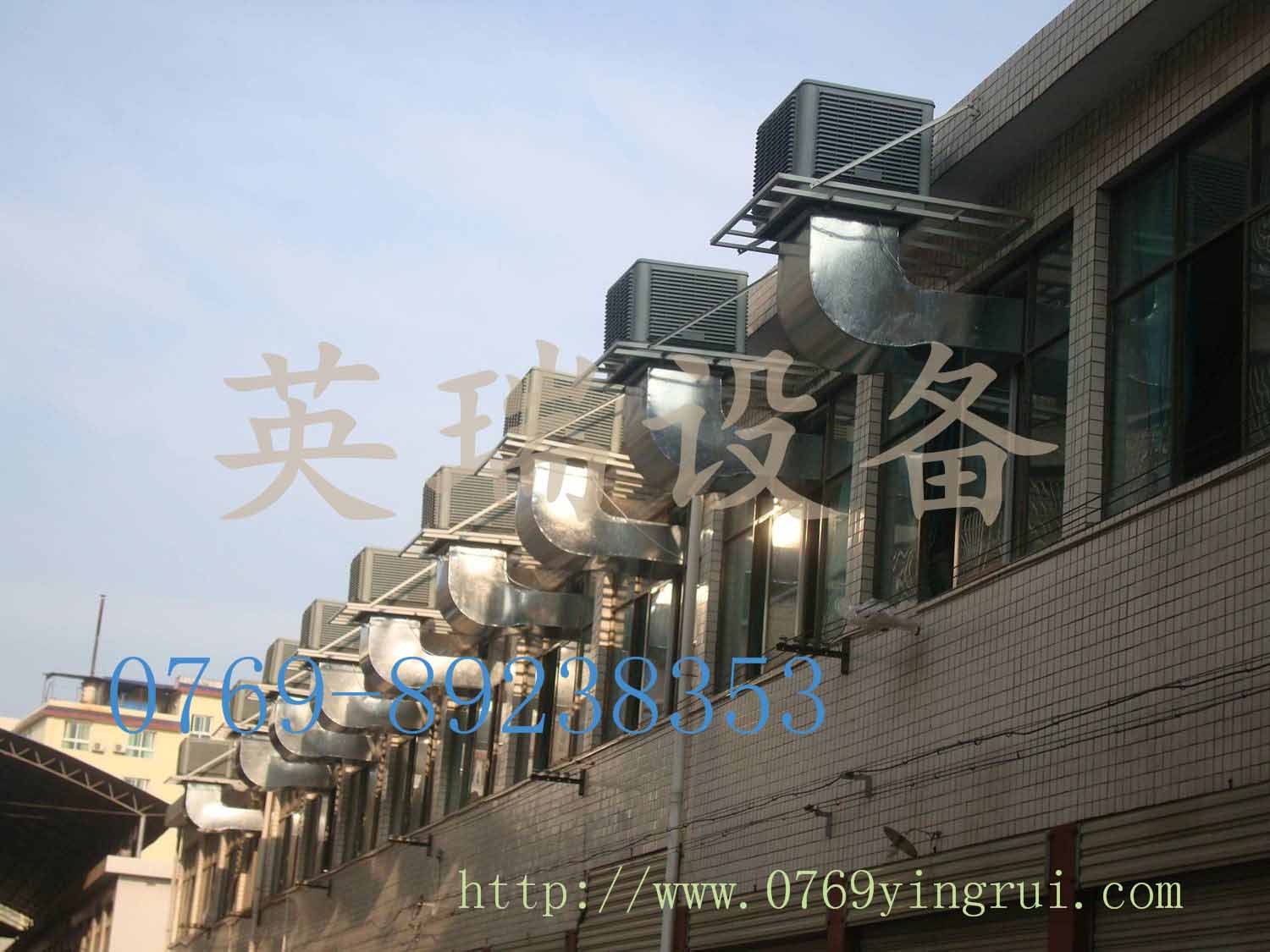 東莞石龍排氣扇通風降溫工程