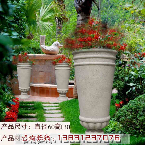 GRC水泥花盆-歐式復古花體無需經驗原始圖片2