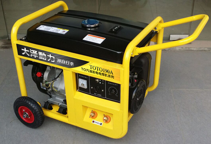 小型車載TOTO230A汽油發(fā)電電焊機(jī)