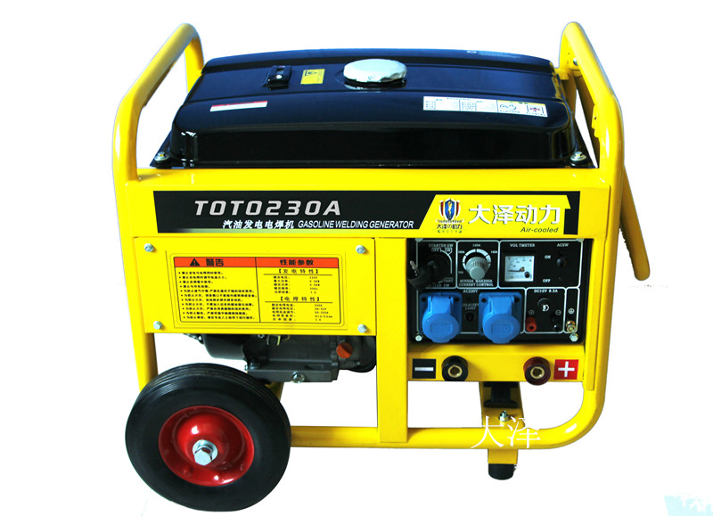 工程建筑使用電焊機,TOTO230A汽油發(fā)電電焊機價格原始圖片3