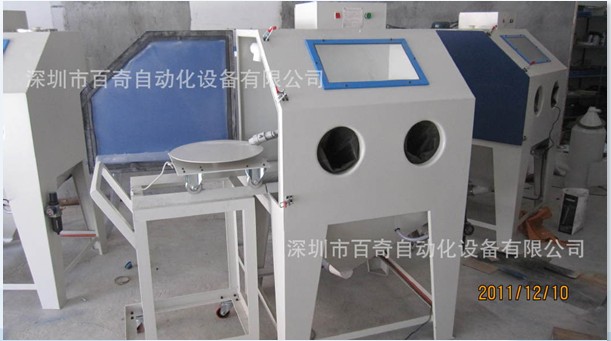 噴砂機(jī)加工，自動(dòng)噴砂機(jī)，深圳百奇噴砂機(jī)械廠直銷（在線咨詢）