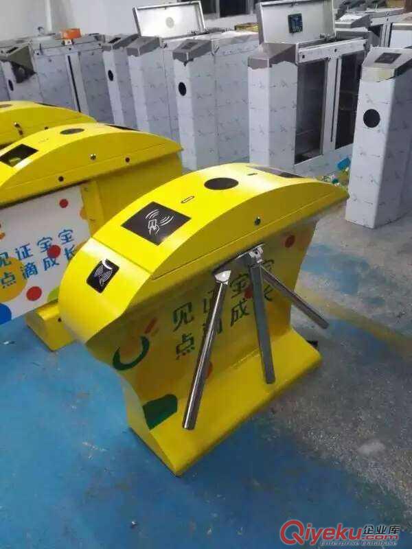 幼儿园指纹三辊闸地铁刷卡三辊闸工地考勤三辊闸