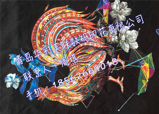 山東服裝數(shù)碼印花，青島純棉直噴印花生產(chǎn)