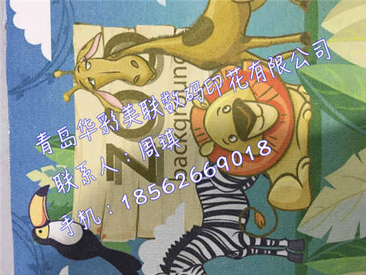 山東服裝數碼印花，青島靠墊數碼印花生產