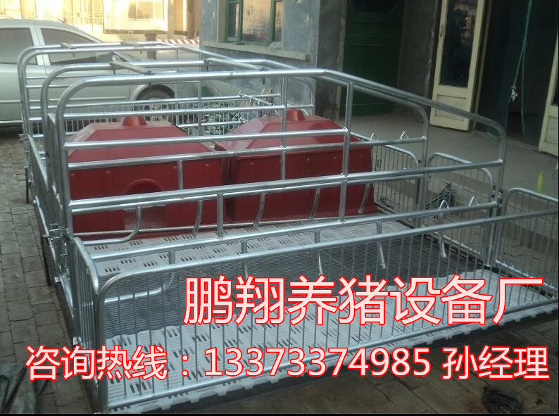 優質的雙體豬產床的尺寸  豬用分娩床廠家批發型號齊全的母豬產床廠家直銷原始圖片3