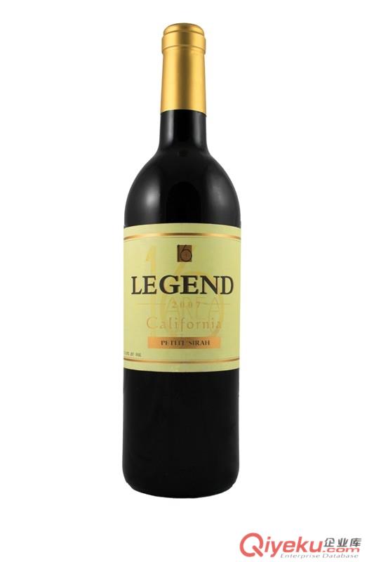 廣州紅酒供應批發美國加州傳奇西拉紅葡萄酒原始圖片3