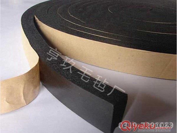 背膠毛氈條 工業羊毛氈條 密封毛氈條 防塵防震毛氈條 油封毛氈條原始圖片3