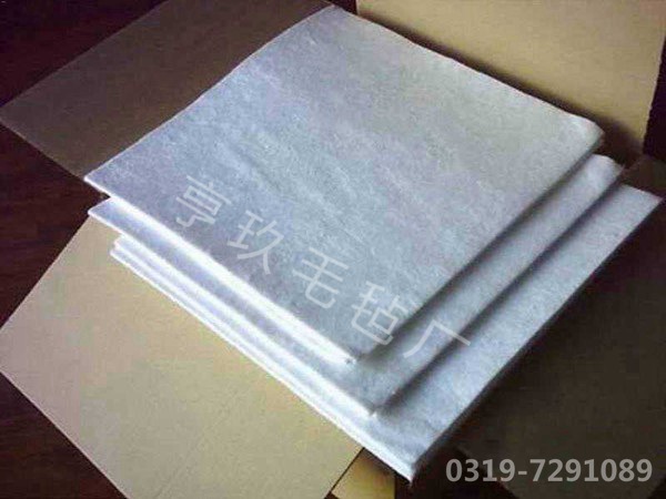 工業羊毛氈吸油毛氈5mm高密度耐磨密封耐高溫緩沖防塵防震10mm厚
