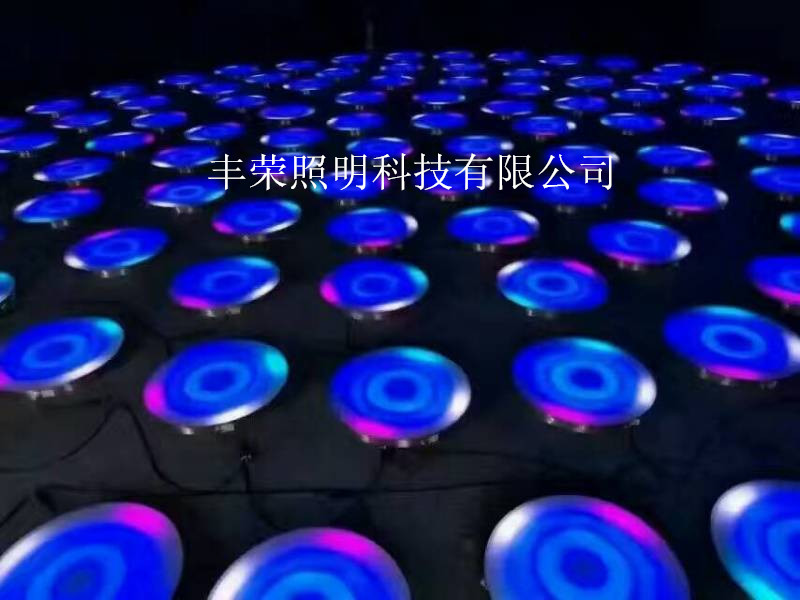 供應中山LED圓形感應地磚燈|創(chuàng)新型的地磚燈