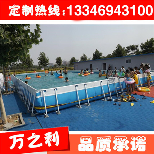 大型水上樂園游樂設備充氣水上玩具支架水池充氣滑梯水池組合原始圖片3
