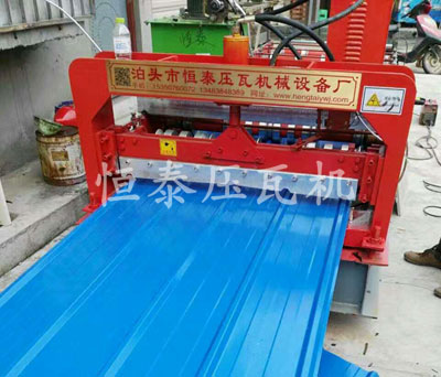彩鋼瓦壓瓦機設備原始圖片3