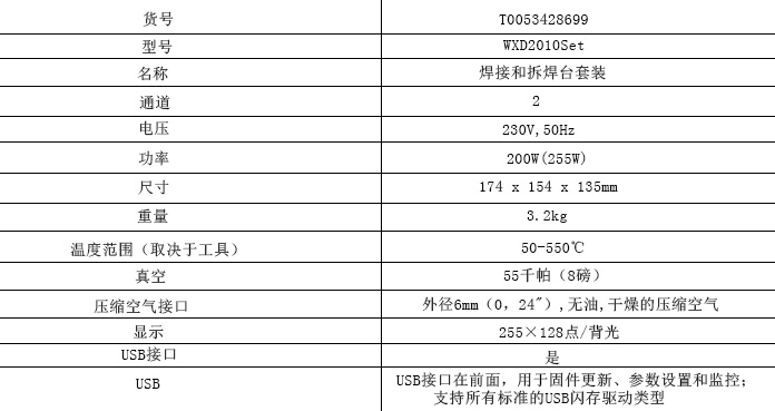 Weller威樂WXD2010返修臺 250W原始圖片3