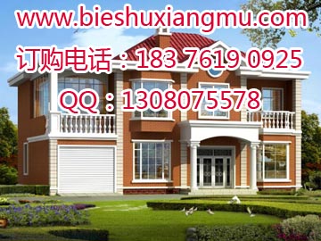 16×10米二层私家小别墅阳光房带阳台乡村别墅户型图