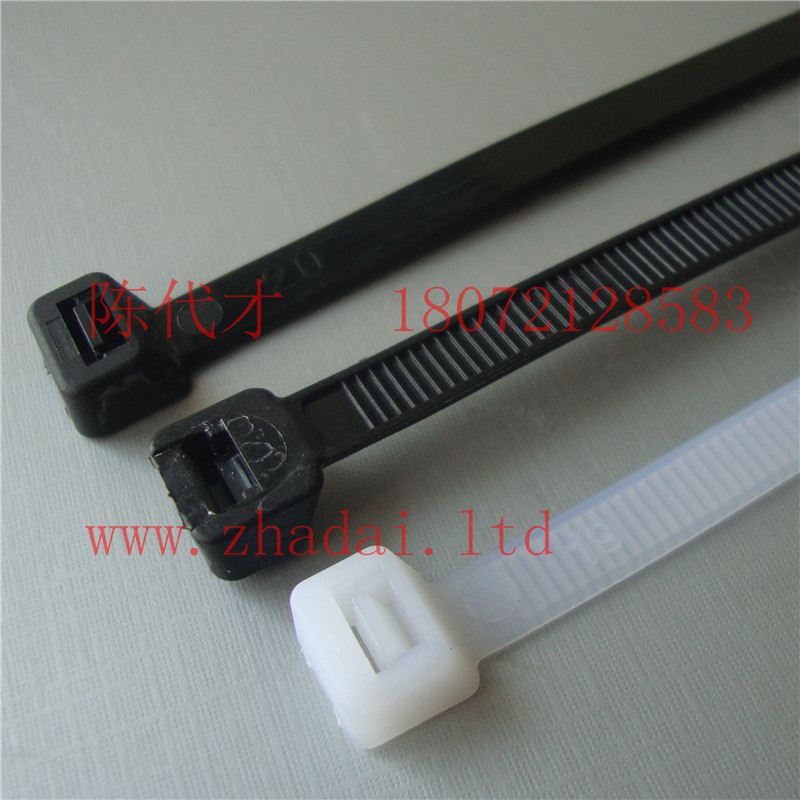 環保7.6*500尼龍扎帶，優質7.6X500尼龍扎帶生產廠家，塑料扎帶原始圖片3