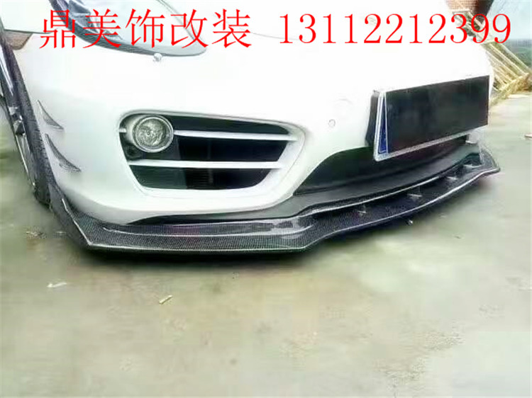     保時捷卡曼981 保時捷Cayman981碳纖維前唇 側(cè)裙 后唇 燈眉 尾翼原始圖片3