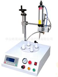 Pedal type pressure line terminal machine 