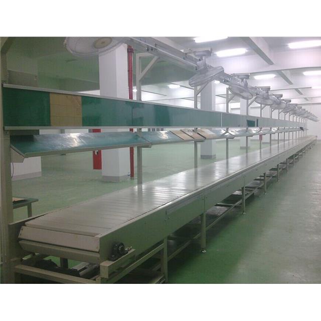 Chain plate assembly line