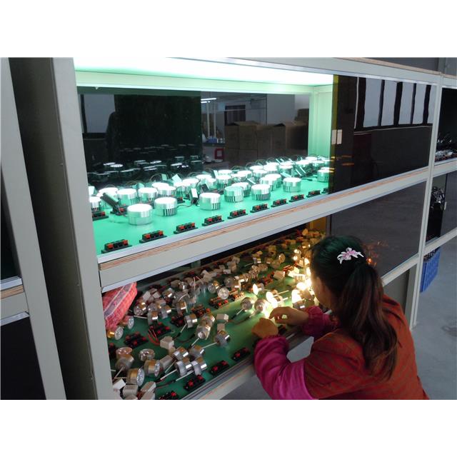 Panel lamp aging table