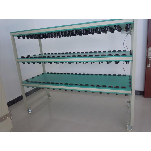 Panel lamp aging table