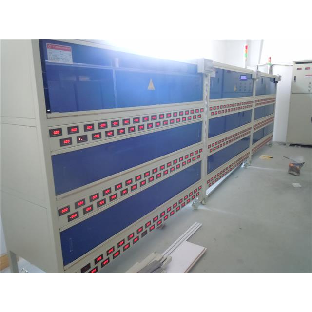 Panel lamp aging table