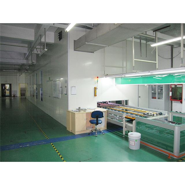 Warning lamp aging line