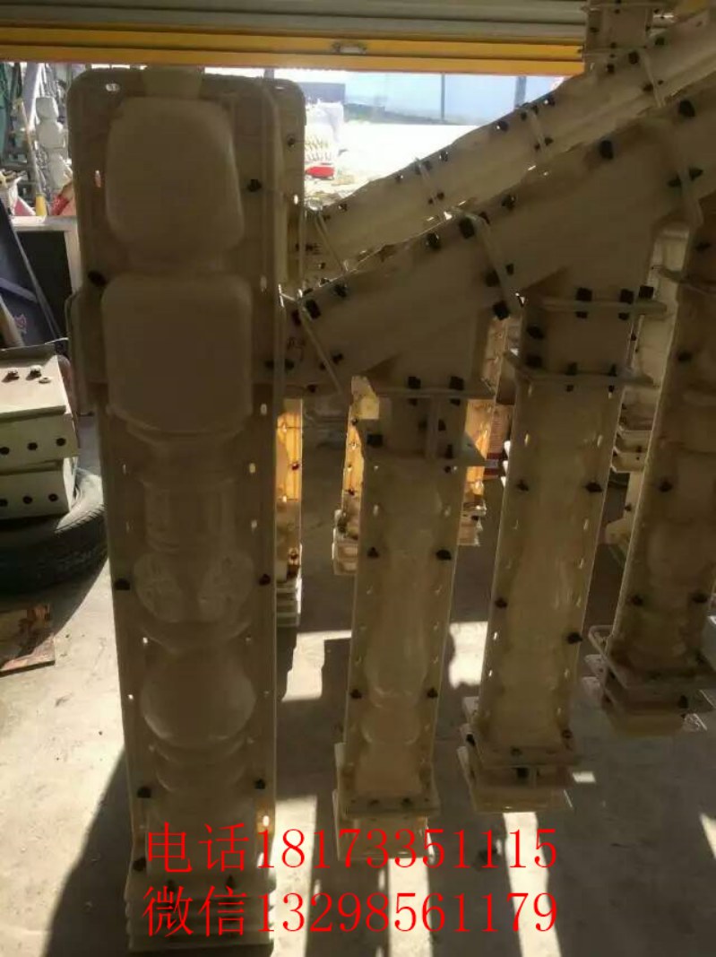 现浇水泥的圆柱模具