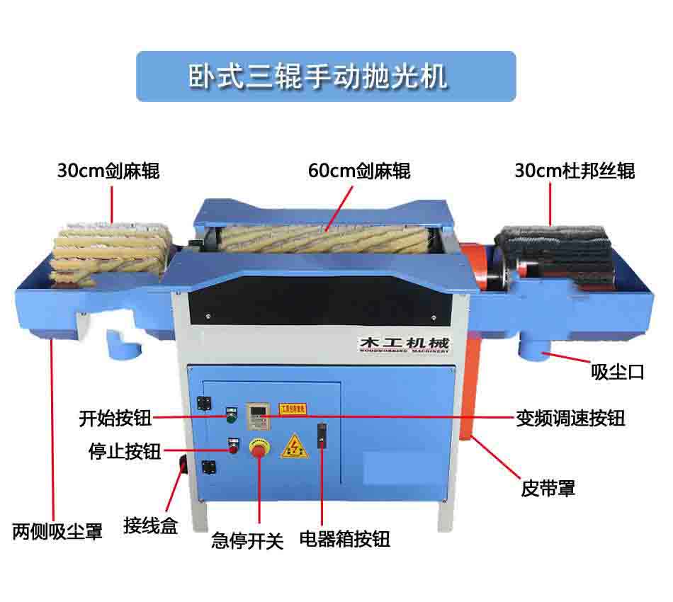 廠家直銷木工機械拋光機 打磨機 全自動拋光機