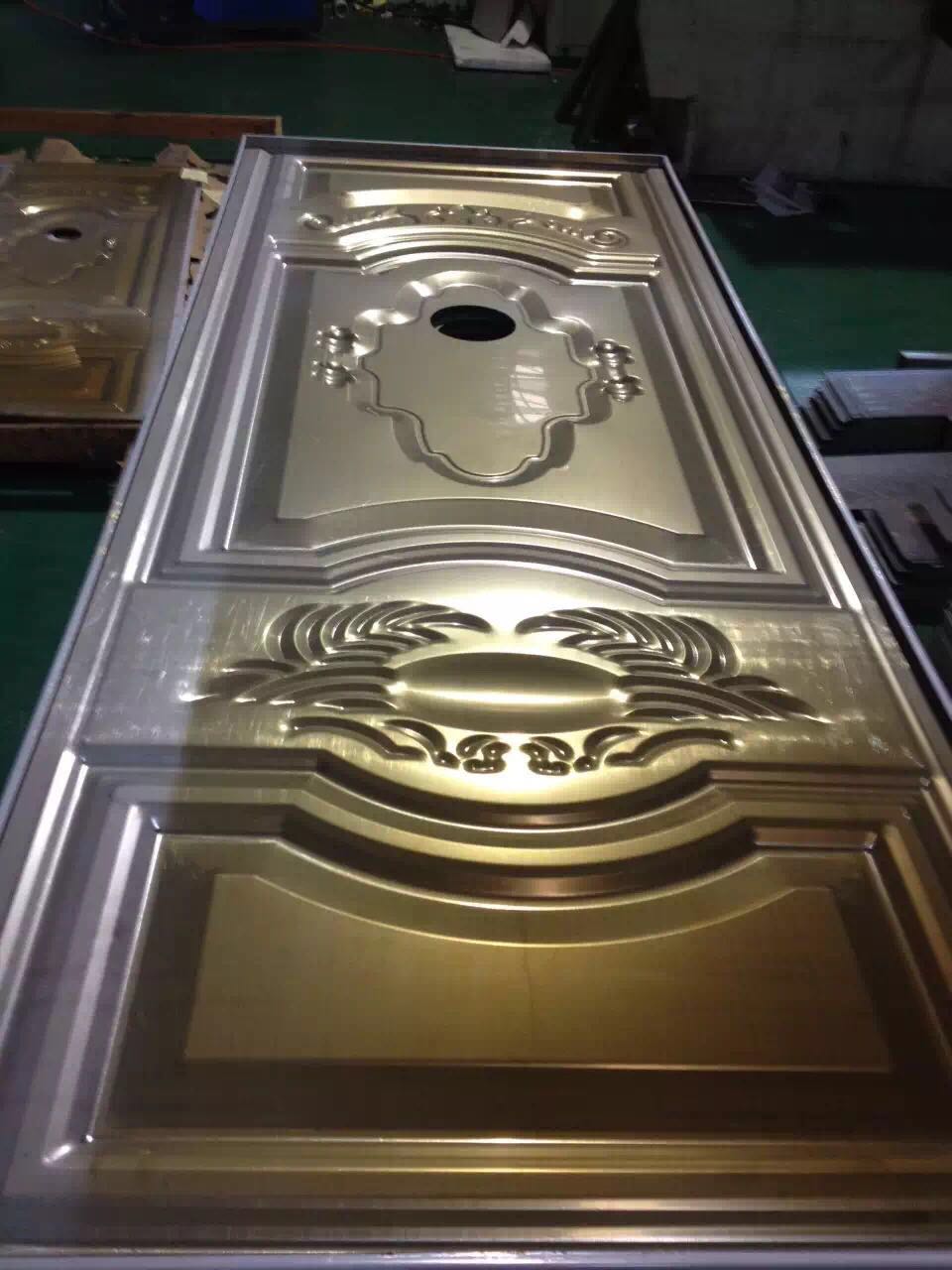 不銹鋼紅古銅拉絲裝飾板