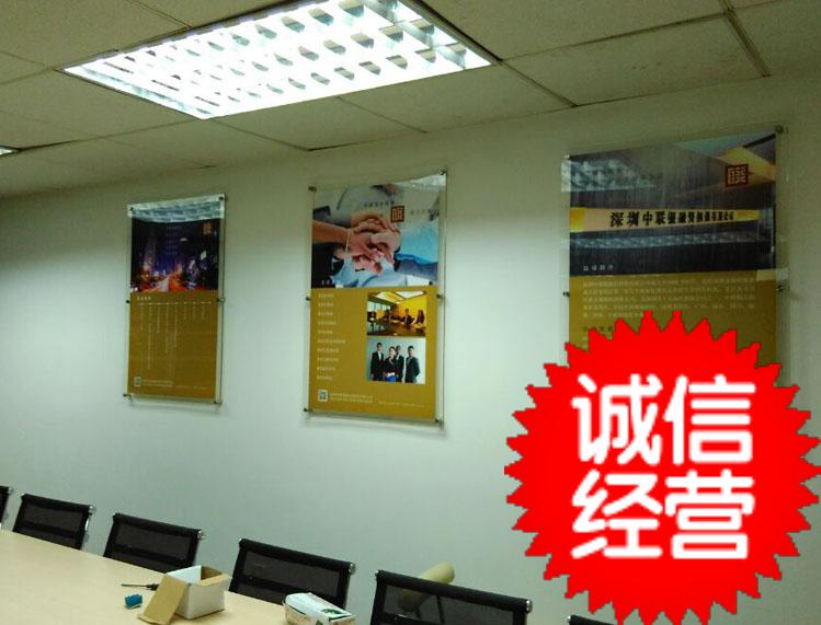 熱賣gd亞克力雙層透明夾板有機(jī)玻璃展板亞克力畫框海報(bào)框可訂制原始圖片2