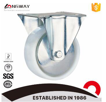 Customer custom 3'4'5'6'8' roller bearing castor trolley truckle wheel swivel pp caster with brake 