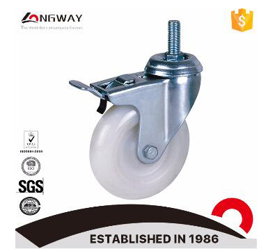 Factory Price high quality nylon caster with PP core casters medical caster wheel 